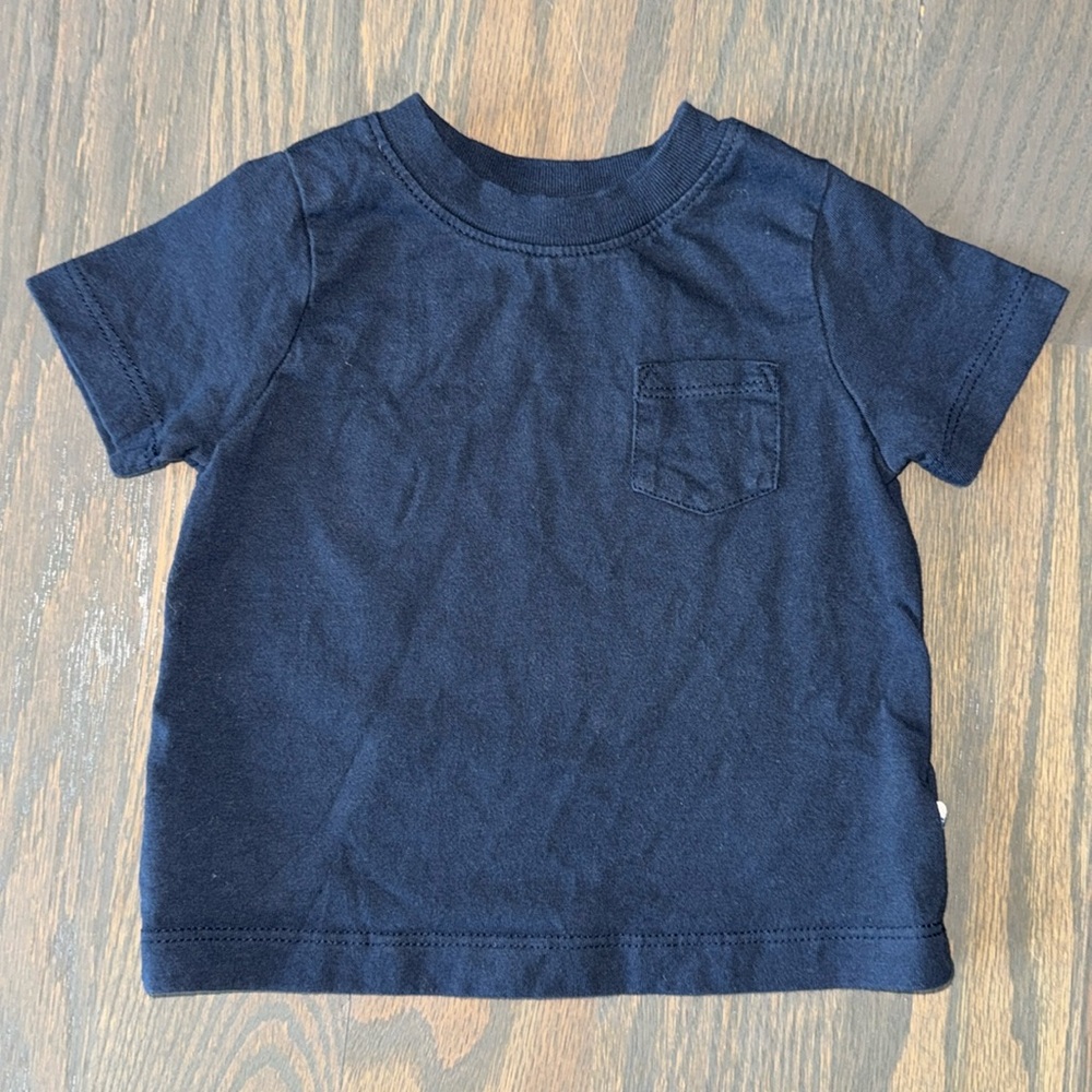 babyGap Navy Blue Pocket T-Shirt | 6-12M